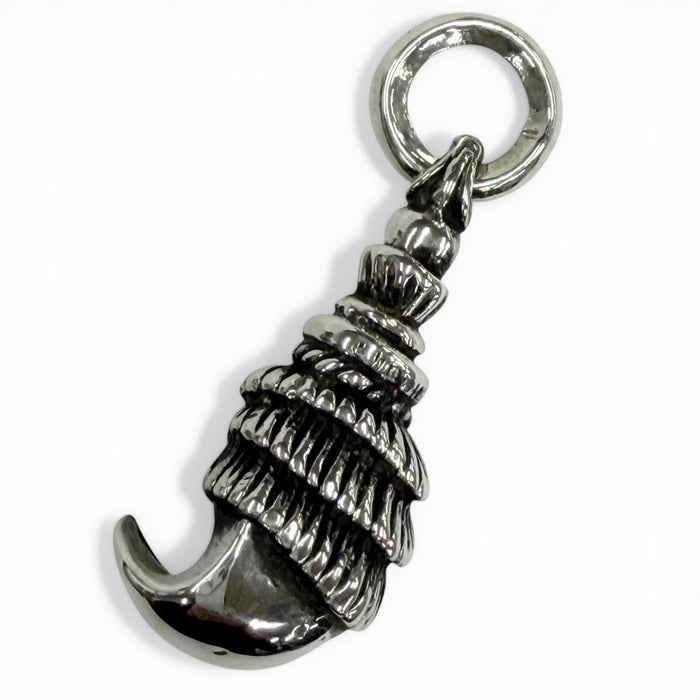 Chrome Hearts Crow Sterling Silver Pendant – front view