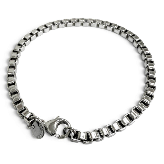 Tiffany & Co. Venetian Chain Sterling Silver Bracelet – front view