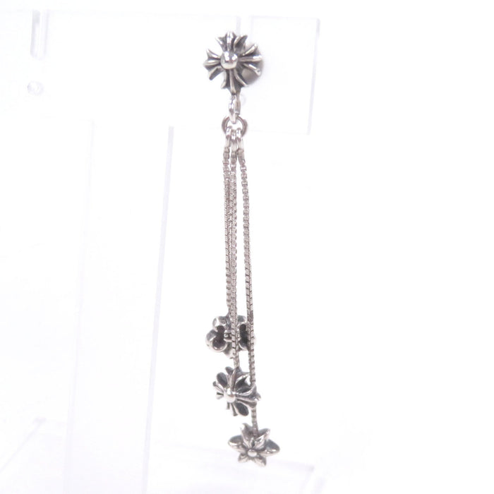 Chrome Hearts Jojoearring Sterling Silver Single Earring – front view