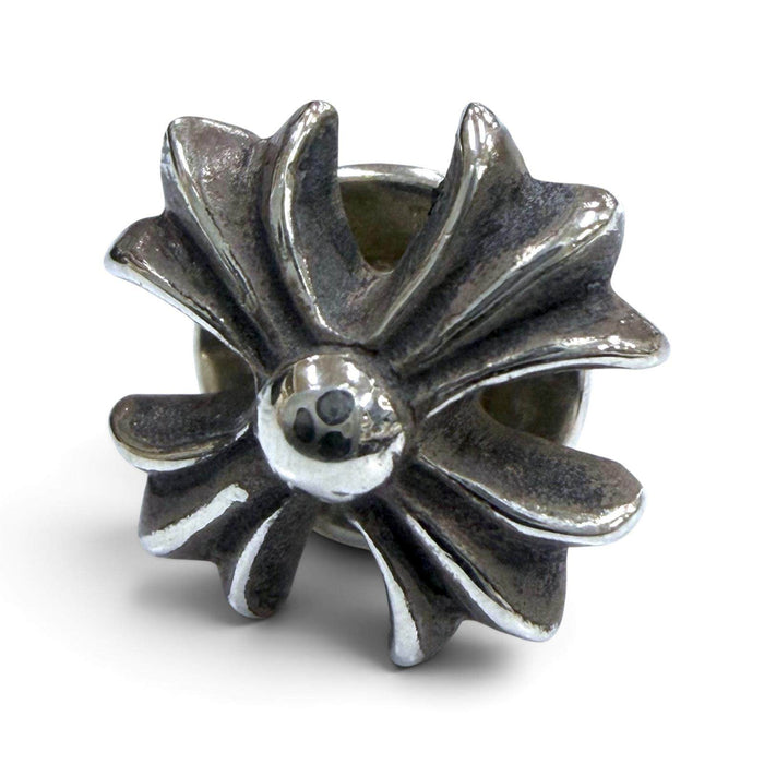 Chrome Hearts No2 Ch Plus Sterling Silver Single Earring – front view