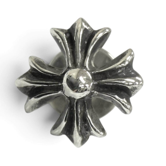 Chrome Hearts No2 Ch Plus Sterling Silver Single Earring – front view
