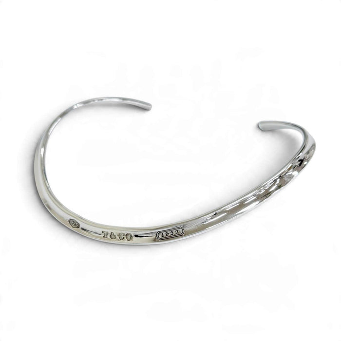Tiffany & Co. 1837 Sterling Silver Choker Necklace – front view