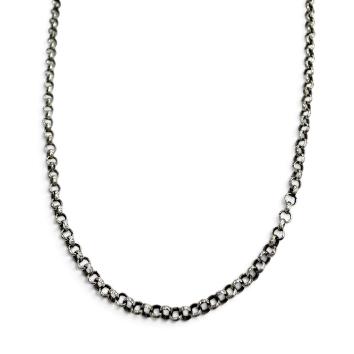 Chrome Hearts Sterling Silver Necklace – front view