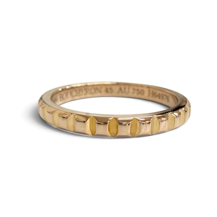 Boucheron Quatre Clou de Paris 18K Rose Gold Ring – front view
