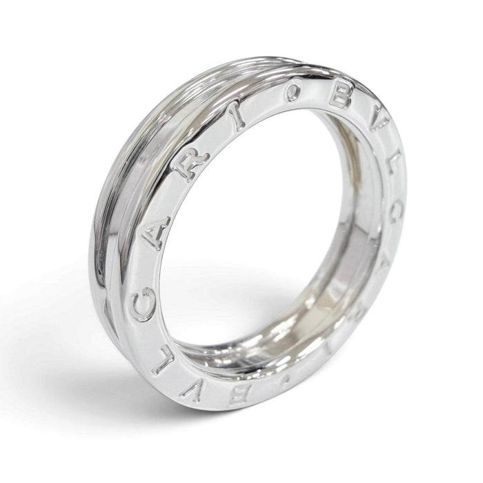Bulgari B.zero1 18K White Gold Ring – front view