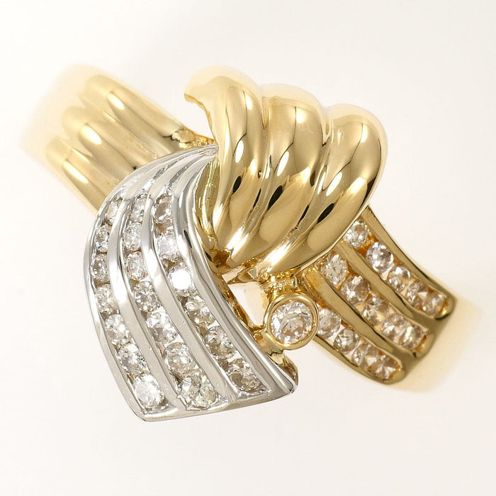 Platinum Diamond Ring – front view