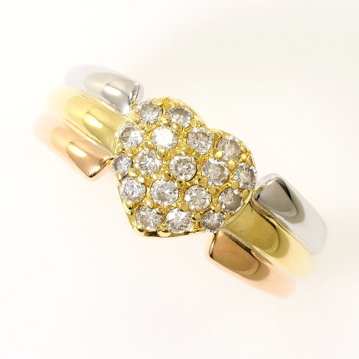 Platinum Diamond Ring – front view