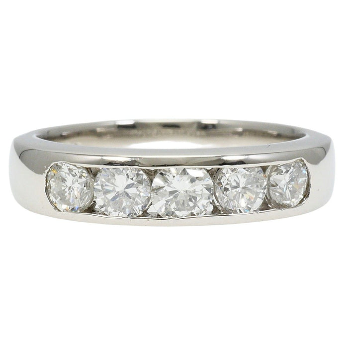 Platinum Diamond Ring – front view