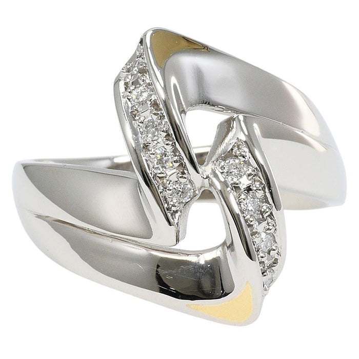 Platinum Diamond Ring – front view