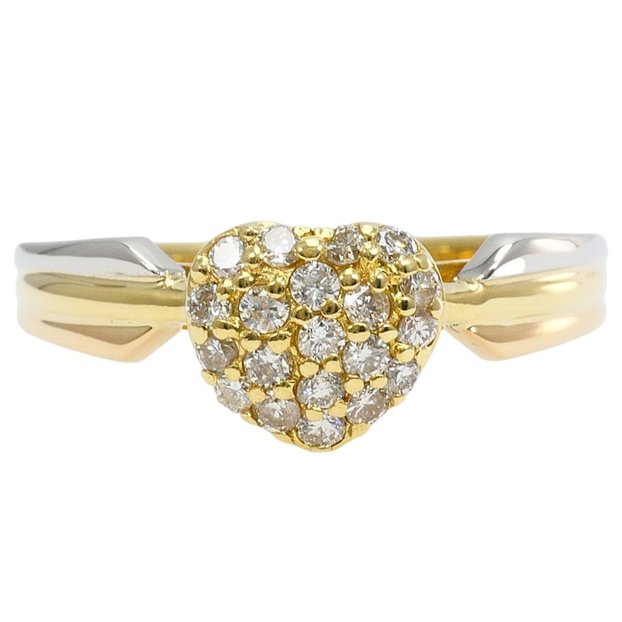 Platinum Diamond Ring – front view
