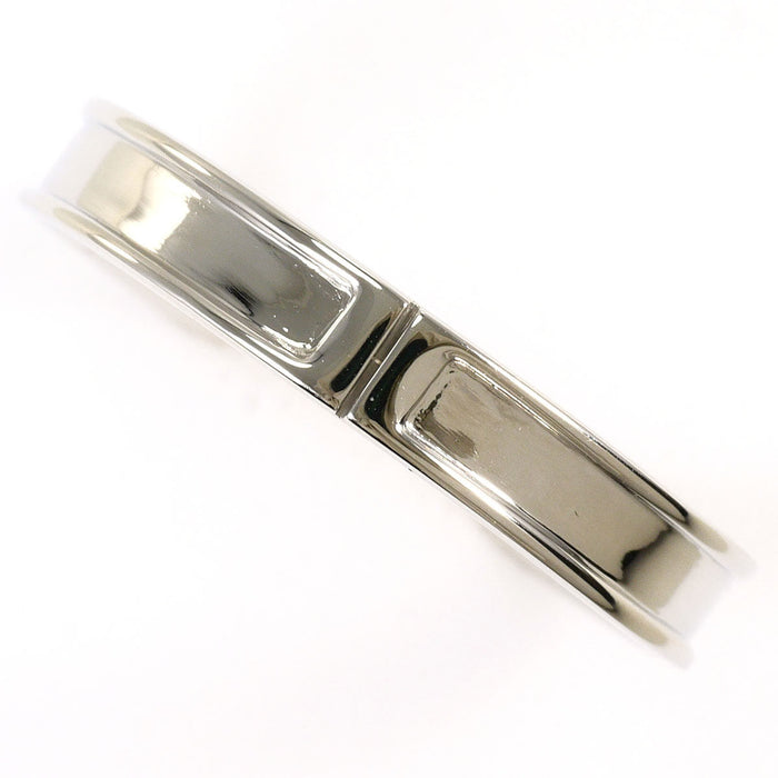 Platinum Natural Stone Ring – front view
