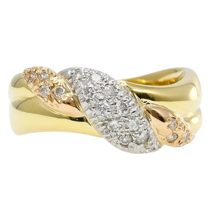 Platinum Diamond Ring – front view