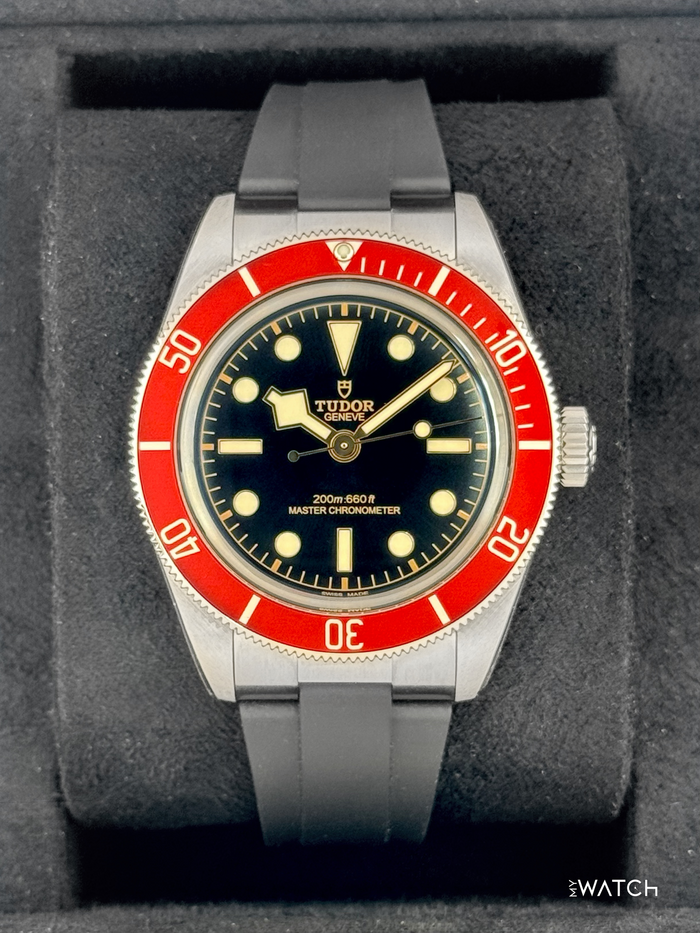 Tudor Black Bay 41mm 7941A1A0RU Stainless Steel Black Dial – front view
