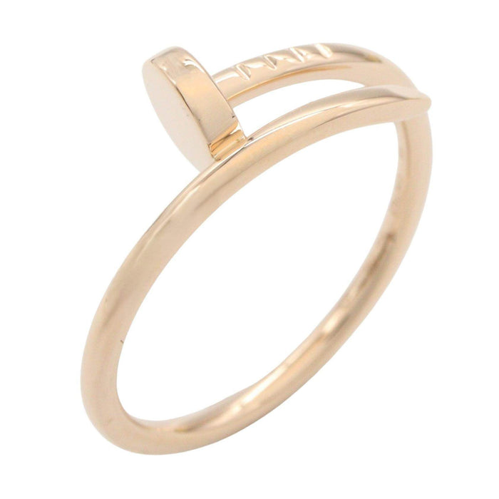 Cartier Juste Un Clou 18K Rose Gold Ring – front view