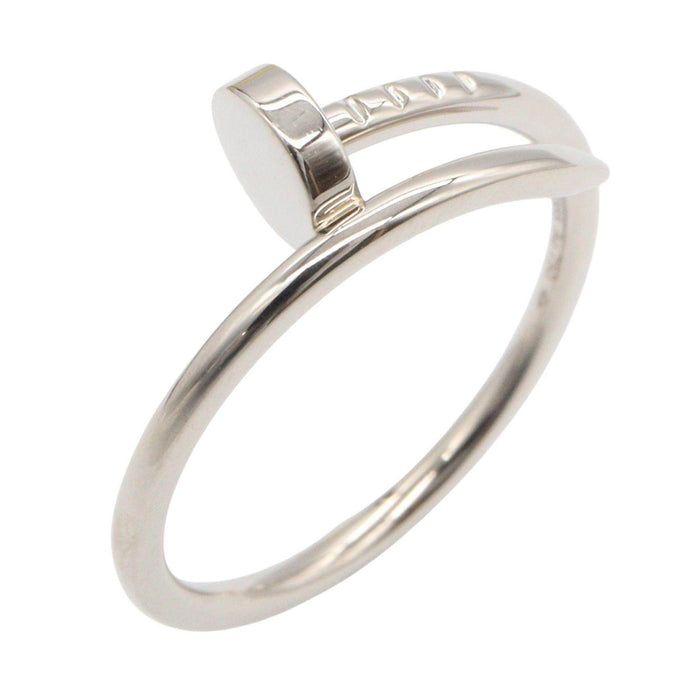 Cartier Juste Un Clou 18K White Gold Ring – front view
