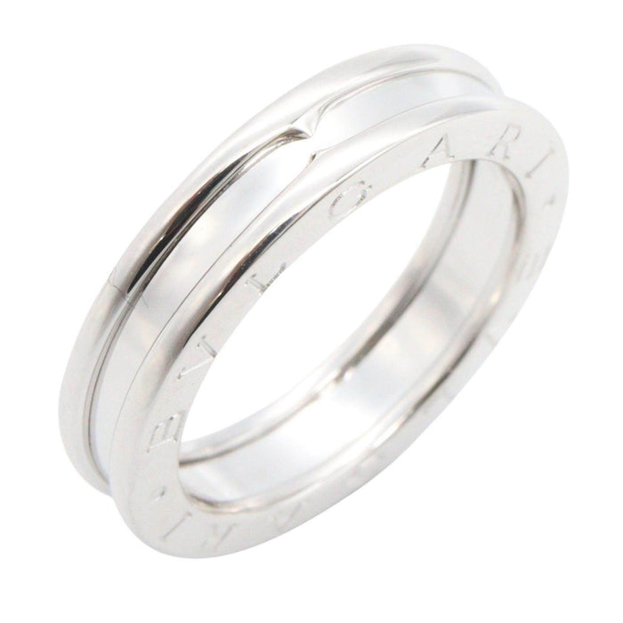Bulgari B-zero1 18K White Gold Diamond Ring – front view