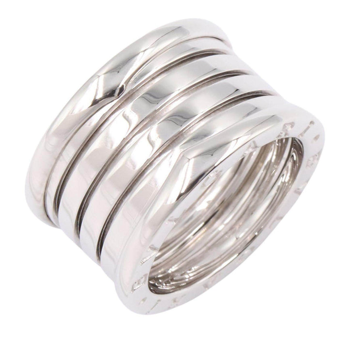 Bulgari B-zero1 18K White Gold Ring – front view