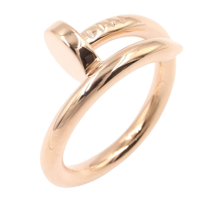 Cartier Juste Un Clou 18K Rose Gold Ring – front view
