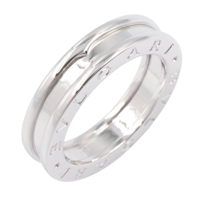 Bulgari B-zero1 18K White Gold Diamond Ring – front view
