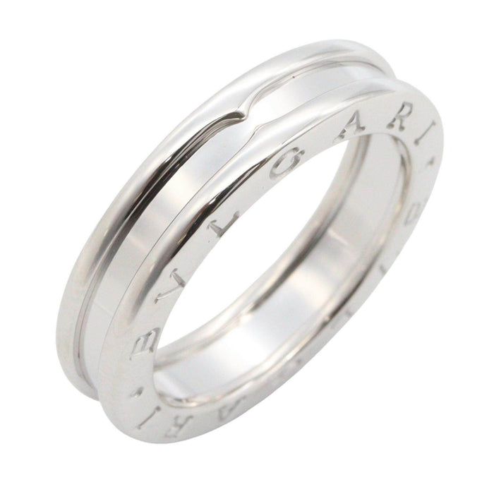 Bulgari Bzero1 18K White Gold Ring – front view