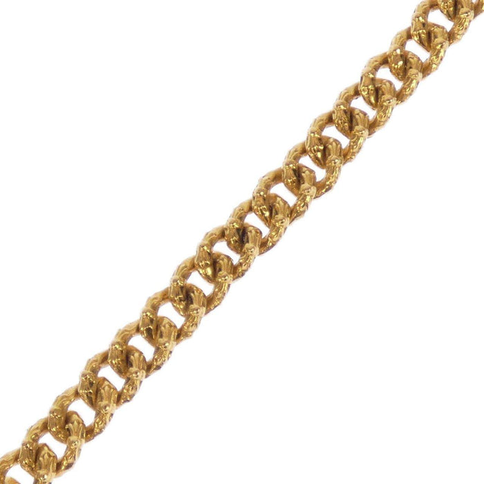 Chrome Hearts Xtra Fncy Mini #8 22K Yellow Gold Bracelet – front view