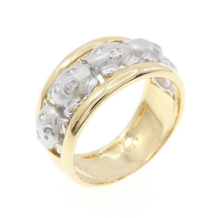 Ponte Vecchio 18K Yellow Gold Diamond Ring – front view