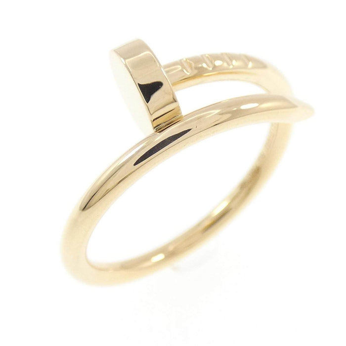 Cartier Juste Un Clou 18K Yellow Gold Ring – front view