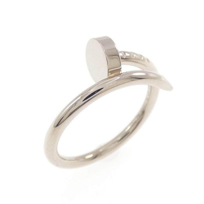 Cartier Juste Un Clou 18K White Gold Ring – front view