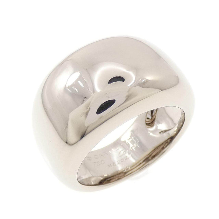 Cartier Nouvelle Vague 18K White Gold Diamond Ring – front view