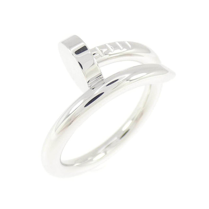 Cartier Juste Un Clou 18K White Gold Ring – front view