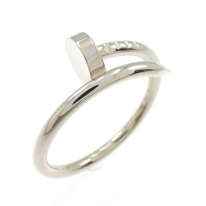 Cartier Juste Un Clou 18K White Gold Ring – front view