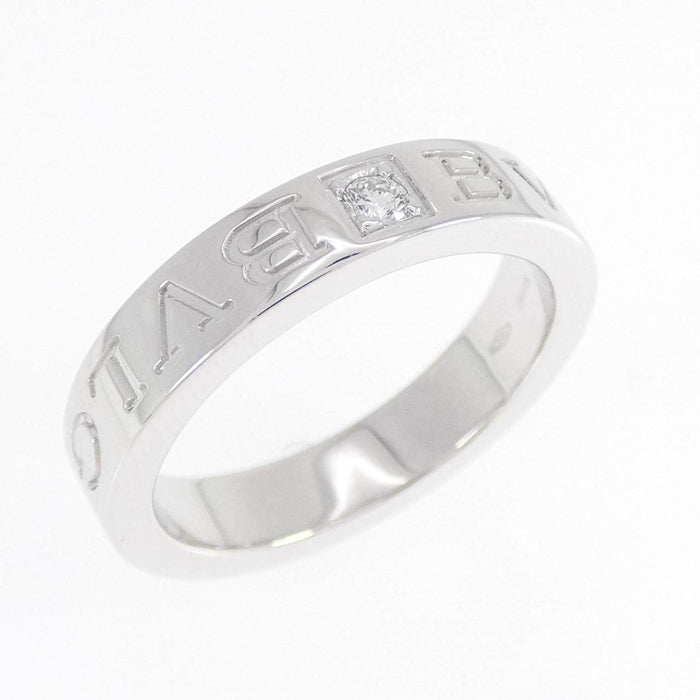 Bulgari B.zero1 18K White Gold Diamond Ring – front view