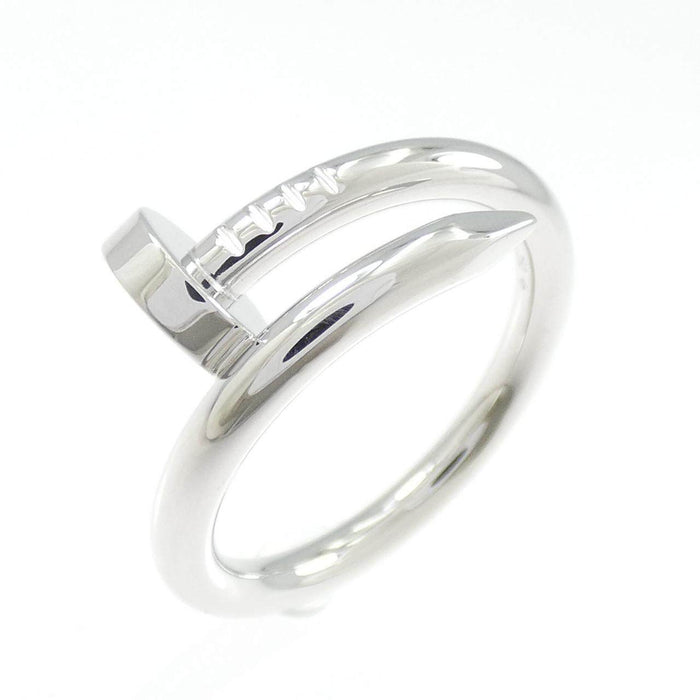 Cartier Juste Un Clou 18K White Gold Ring – front view