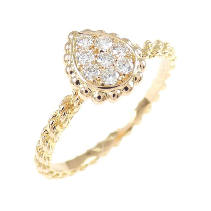 Boucheron Serpent Boheme Extra Small 18K Rose Gold Diamond Ring – front view