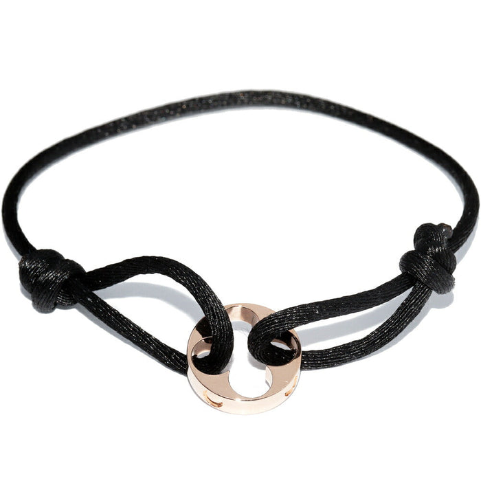 Louis Vuitton Lien Empreinte 18K Rose Gold Bracelet – front view