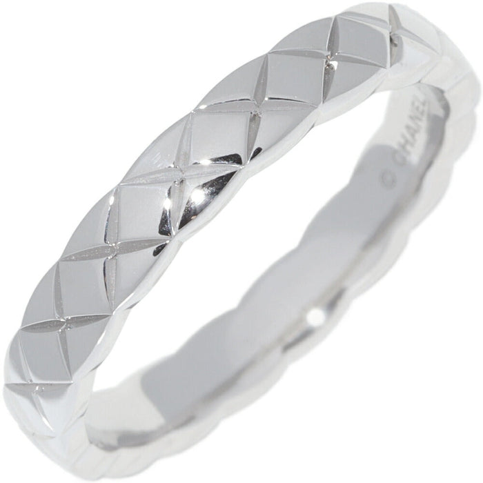 Chanel Coco Crush Platinum Ring – front view
