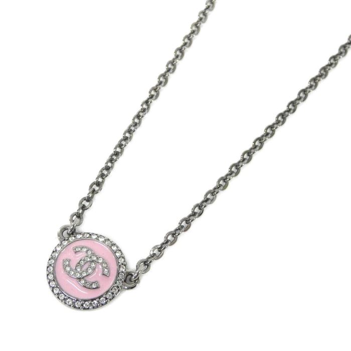 Chanel ABG387 Brass Necklace – front view