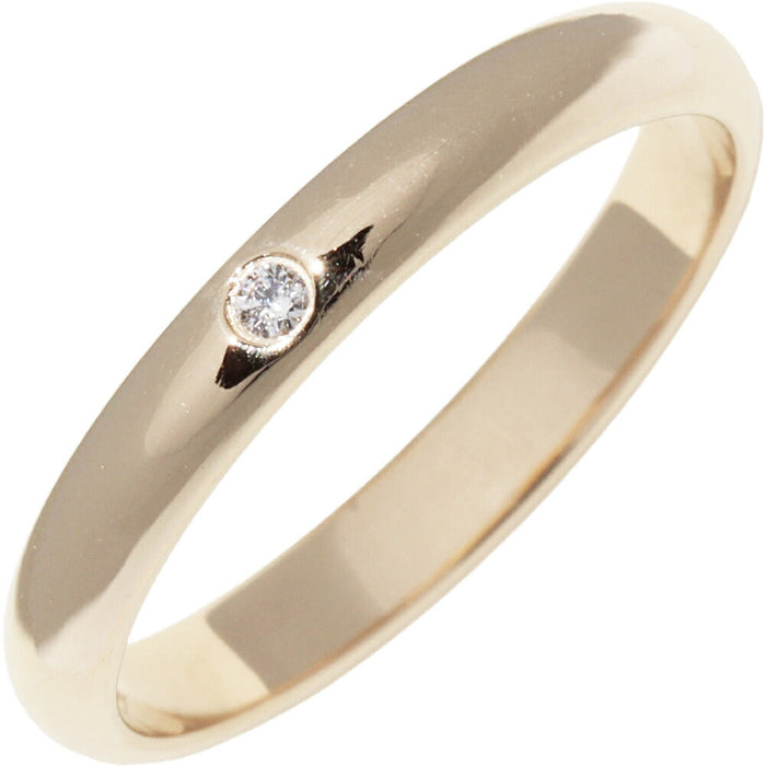 Cartier 1895 18K Yellow Gold Diamond Wedding Ring – front view