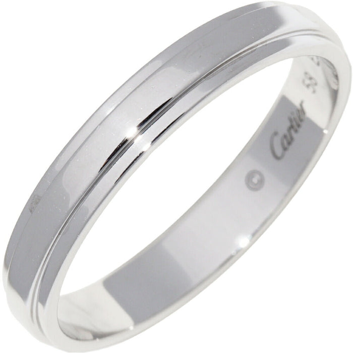 Cartier D’Amour Platinum Wedding Ring – front view