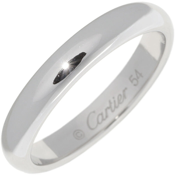 Cartier 1895 Platinum Wedding Ring – front view