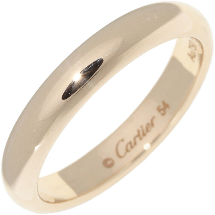 Cartier 1895 18K Yellow Gold Diamond Wedding Ring – front view