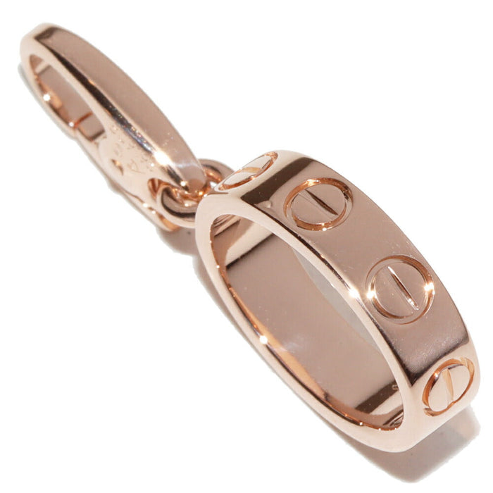 Cartier Baby Love 18K Rose Gold Pendant – front view