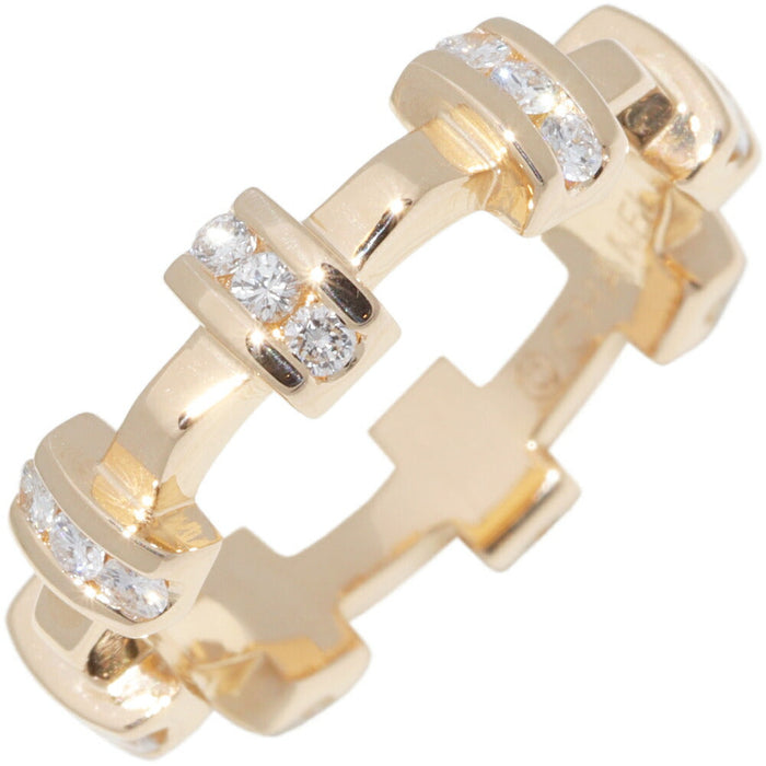 Chanel Marriage 18K Yellow Gold Diamond Ring – front view