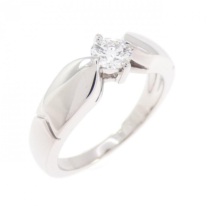 Chaumet Platinum Diamond Ring – front view