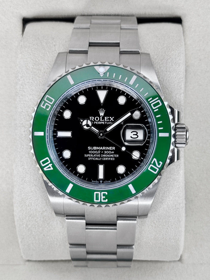 Rolex Submariner Starbucks 41mm 126610LV Black Dial – front view