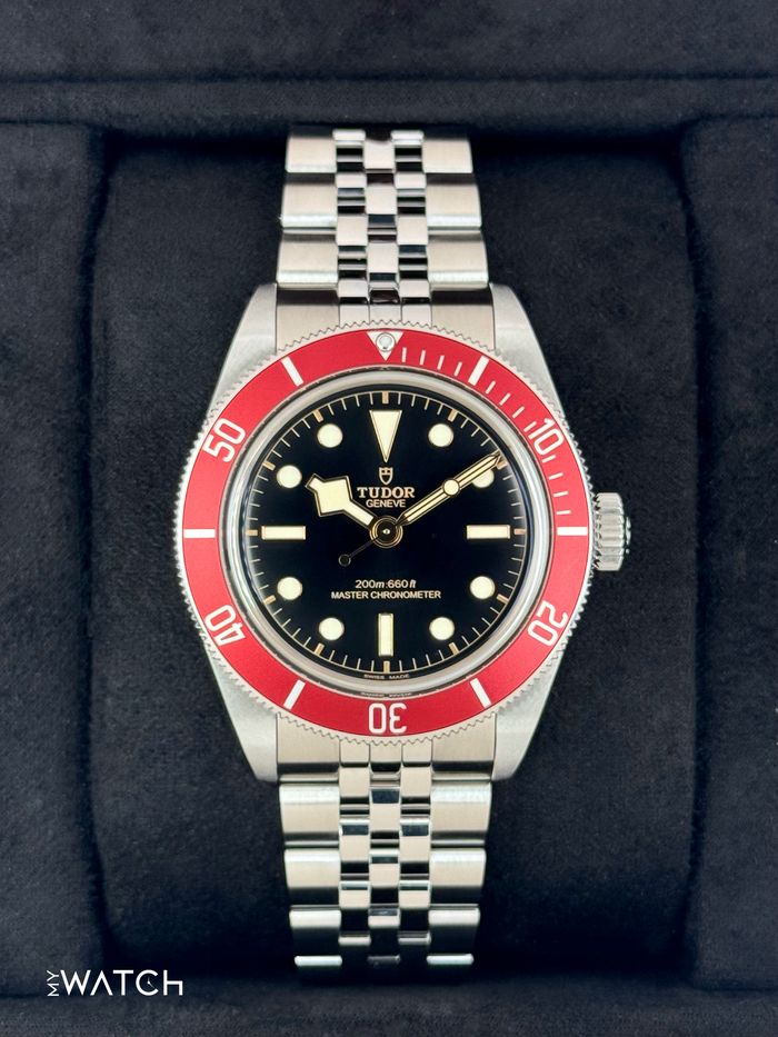 Tudor Black Bay 41mm 7941A1A0RU Stainless Steel Black Dial – front view