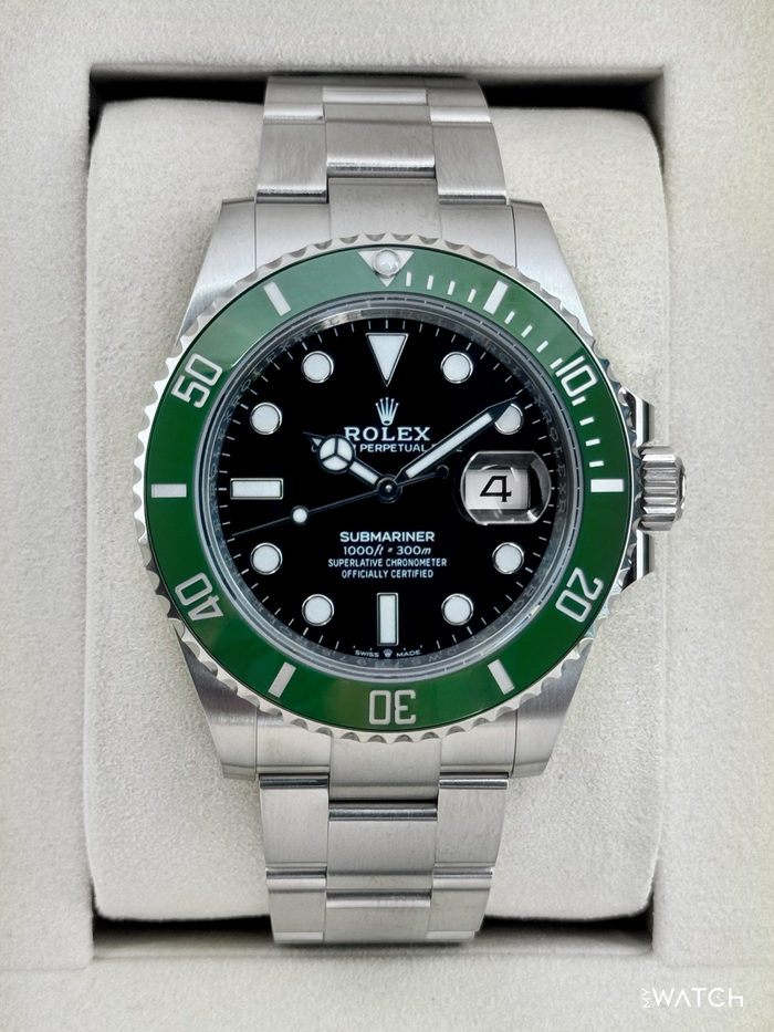 Rolex Submariner Starbucks 41mm 126610LV Black Dial – front view