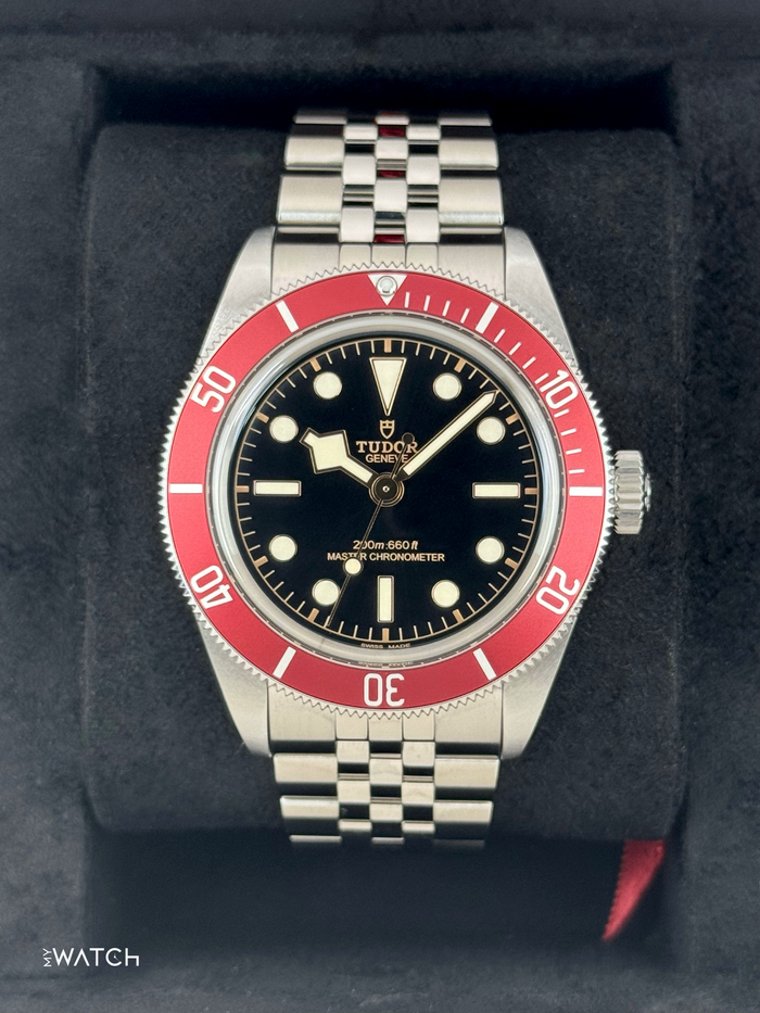 Tudor Black Bay 41mm 7941A1A0RU Stainless Steel Black Dial – front view