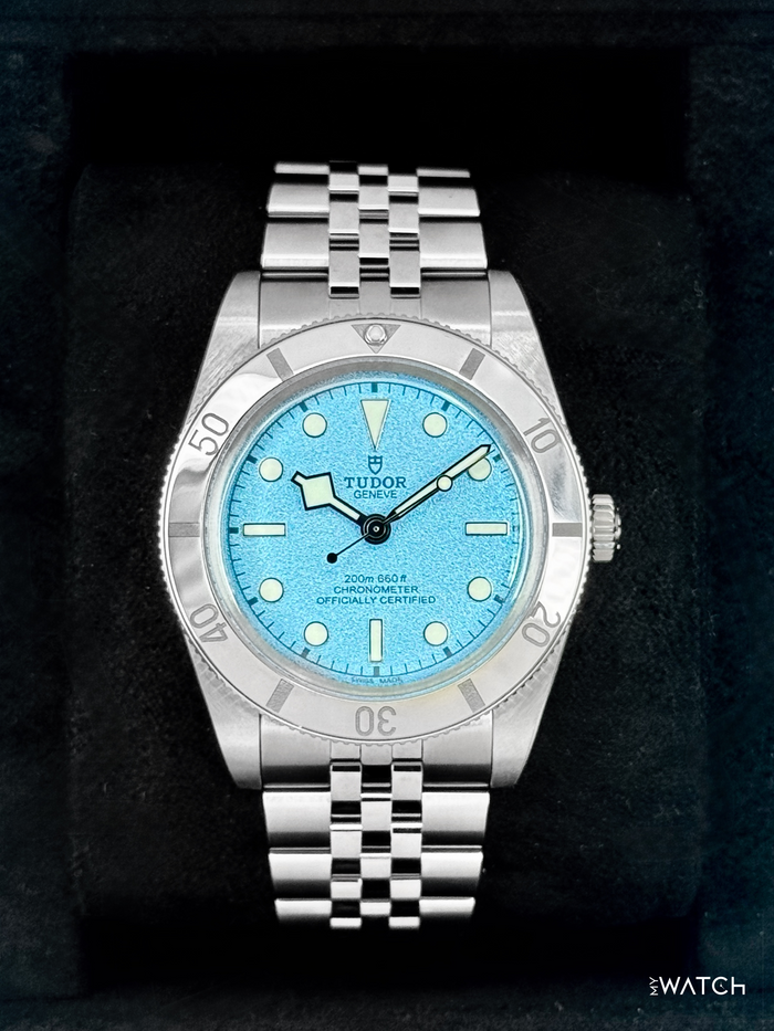 Tudor Black Bay 54 37mm 79000 Stainless Steel Blue Dial – front view
