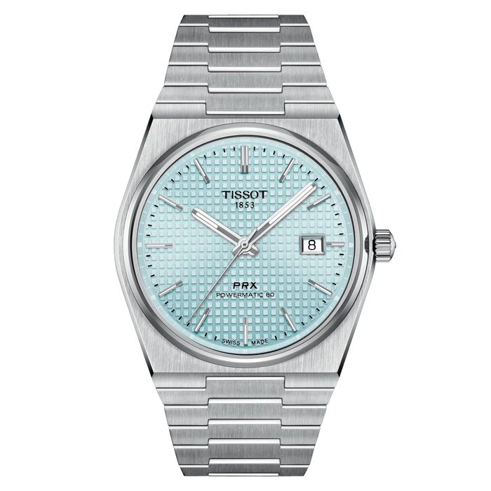 Tissot PRX Powermatic 80 40mm Ice Blue Dial T137.407.11.044.00